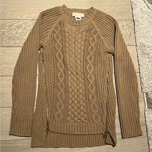 TAN/BEIGE KNIT SWEATER, MICHEAL KORS